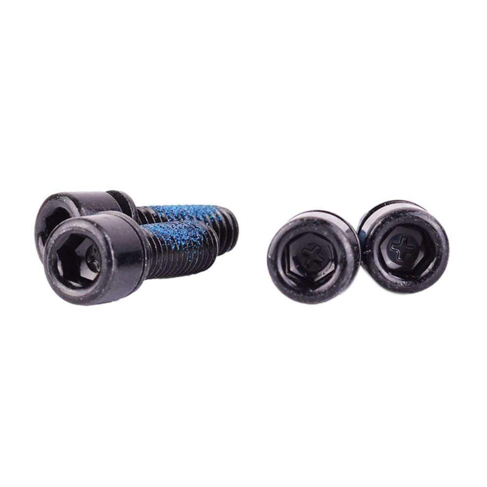 High Carbon Steel Brake Caliper Fix Screws Set of 4 M6*18mm Black Long lasting