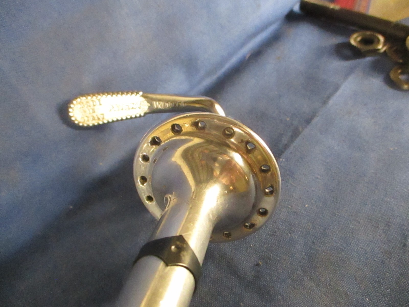 Campy smooth bearings O’hauled Campagnolo Nuovo era Record front hub w Q/R, 32 H