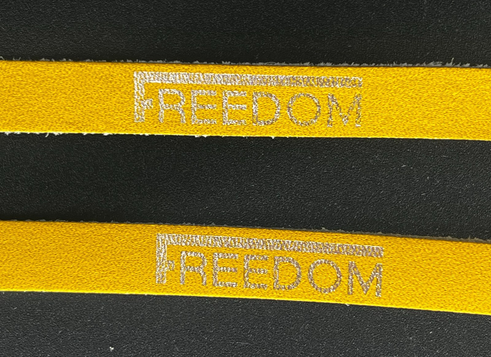 NOS Faux Leather Toe Straps/Road Bike/Mountain/MTB/Fixie/Vintage Bicycle/YELLOW