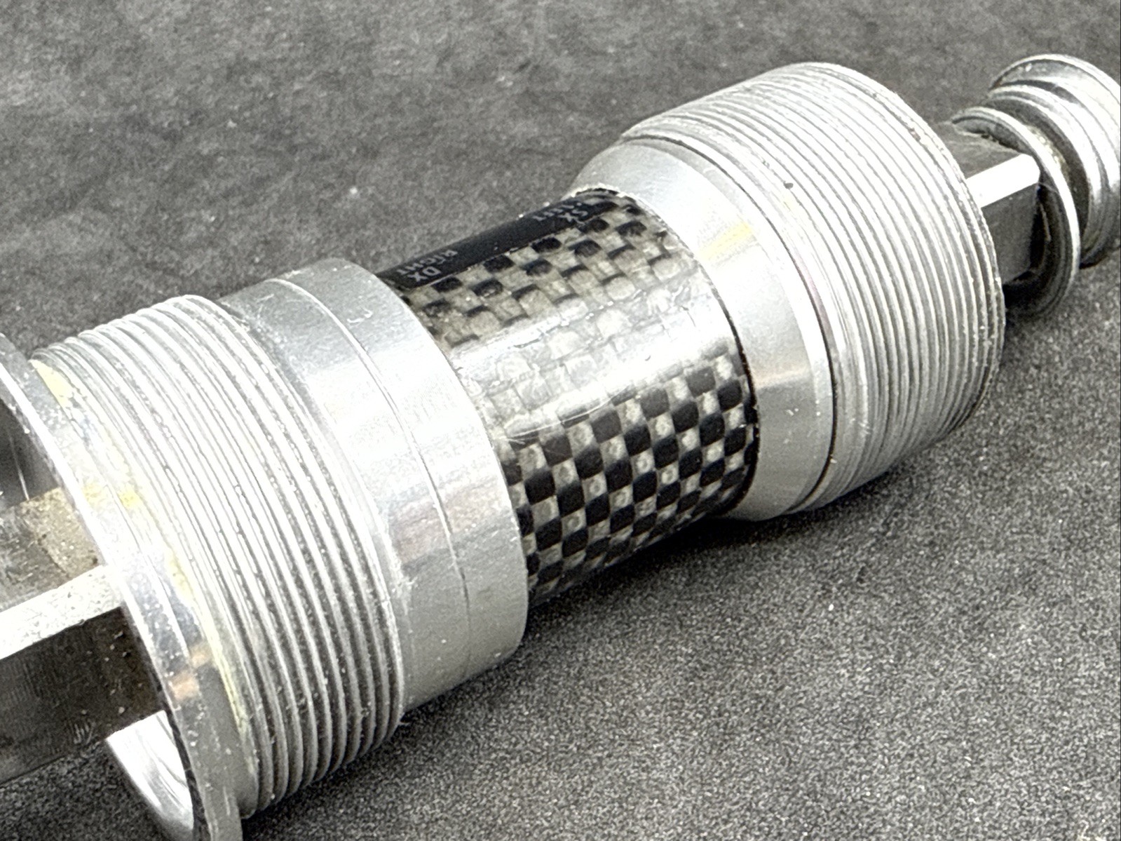 Vintage Campagnolo RECORD English BSA ISO 102mm Bottom Bracket WITH BOLTS!
