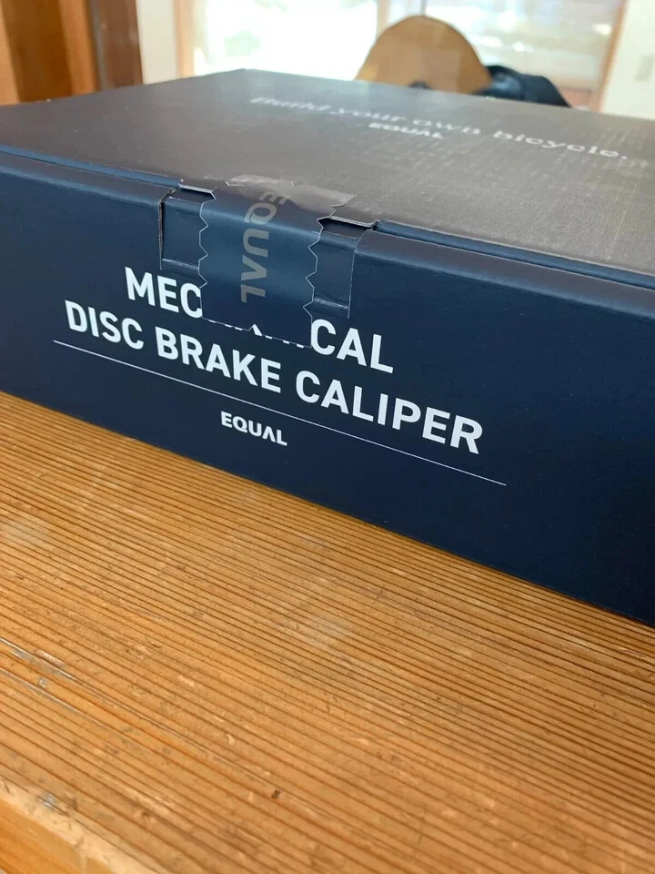 GROWTAC EQUAL Disc Brake Caliper Flat Mount Blue Single item