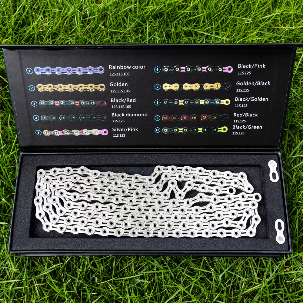 12s Bicycle Chain Diamond Like Coating 12 Speed Mountain Cycling Road Bike Chain