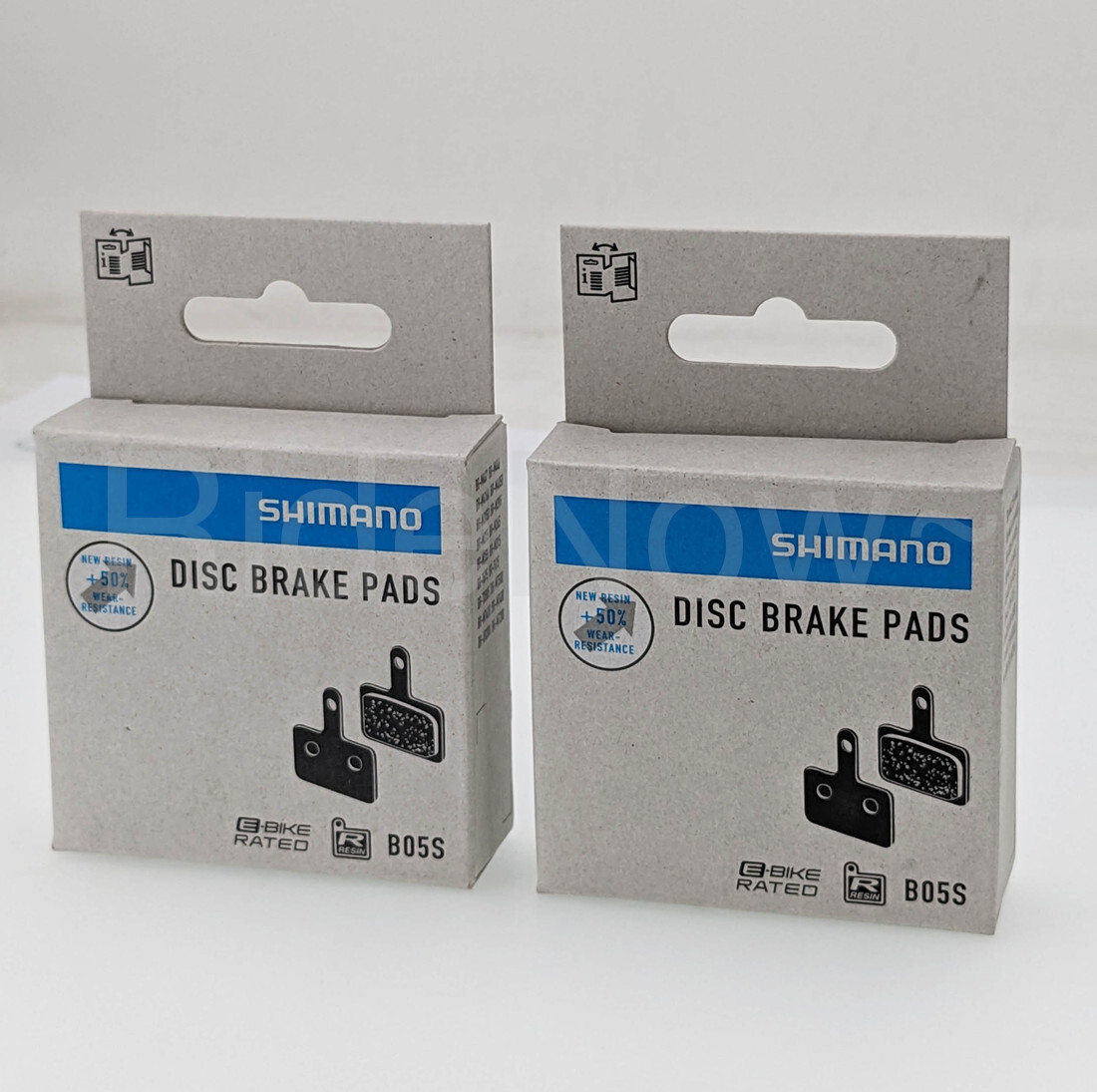2Pr Shimano B05S RX Bicycle Resin Disc Brake Pads fit MT200 MT400 Altus Acera
