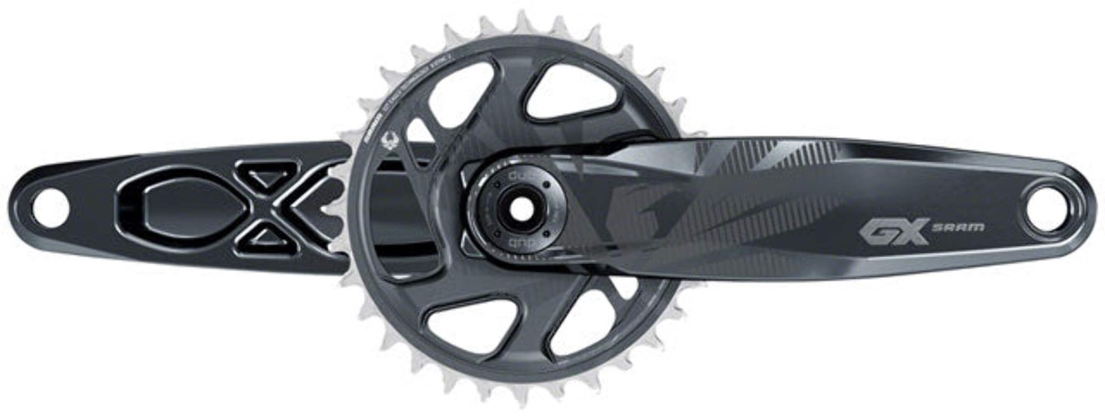SRAM GX Eagle SuperBoost+ Crankset – 12-Speed, 32t, Direct Mount, DUB Spindle In