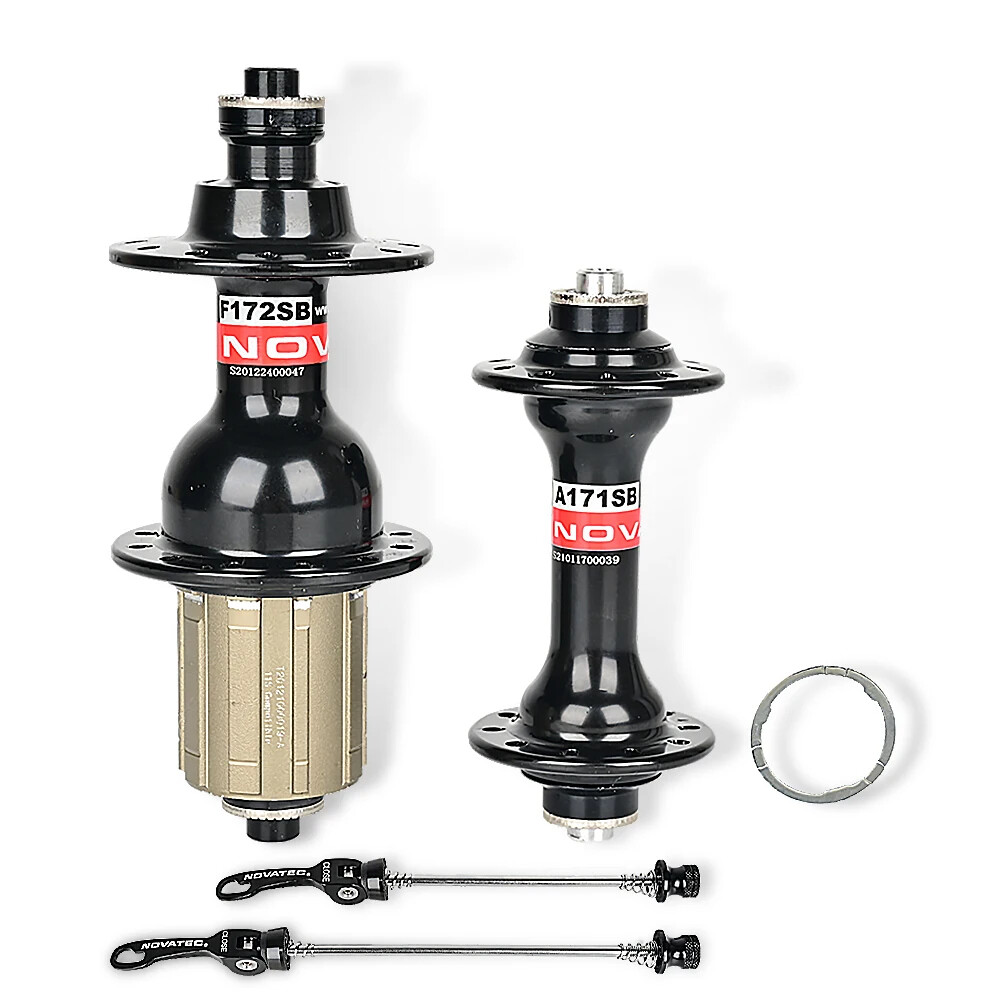 Road Bike Front 2 Rear Sealed Bearings Hubs V-Brake Quick Release Hub 20 24H