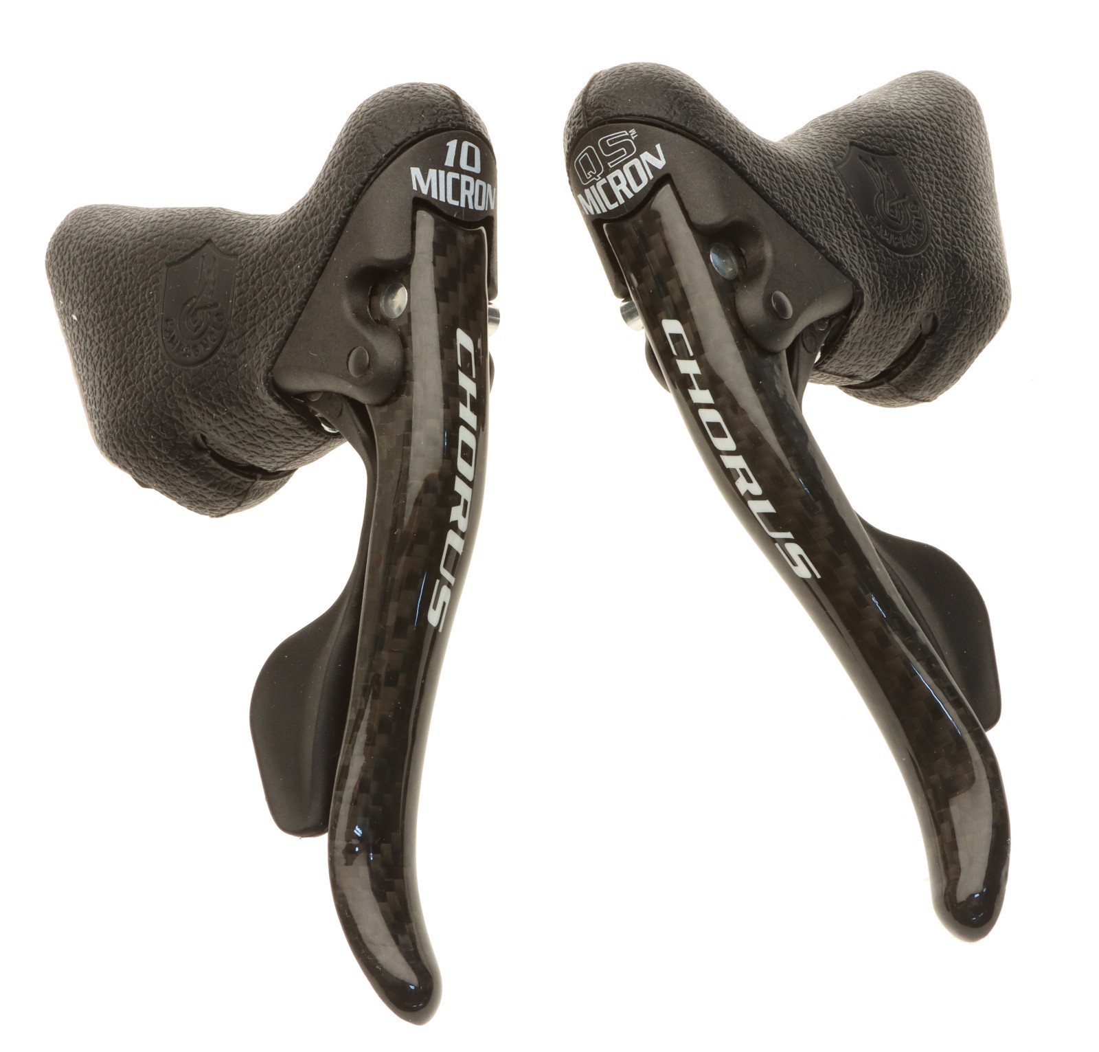 Campagnolo Chorus 10 Speed Carbon Ergopower Brake Levers Shifters 2007 NOS NEW