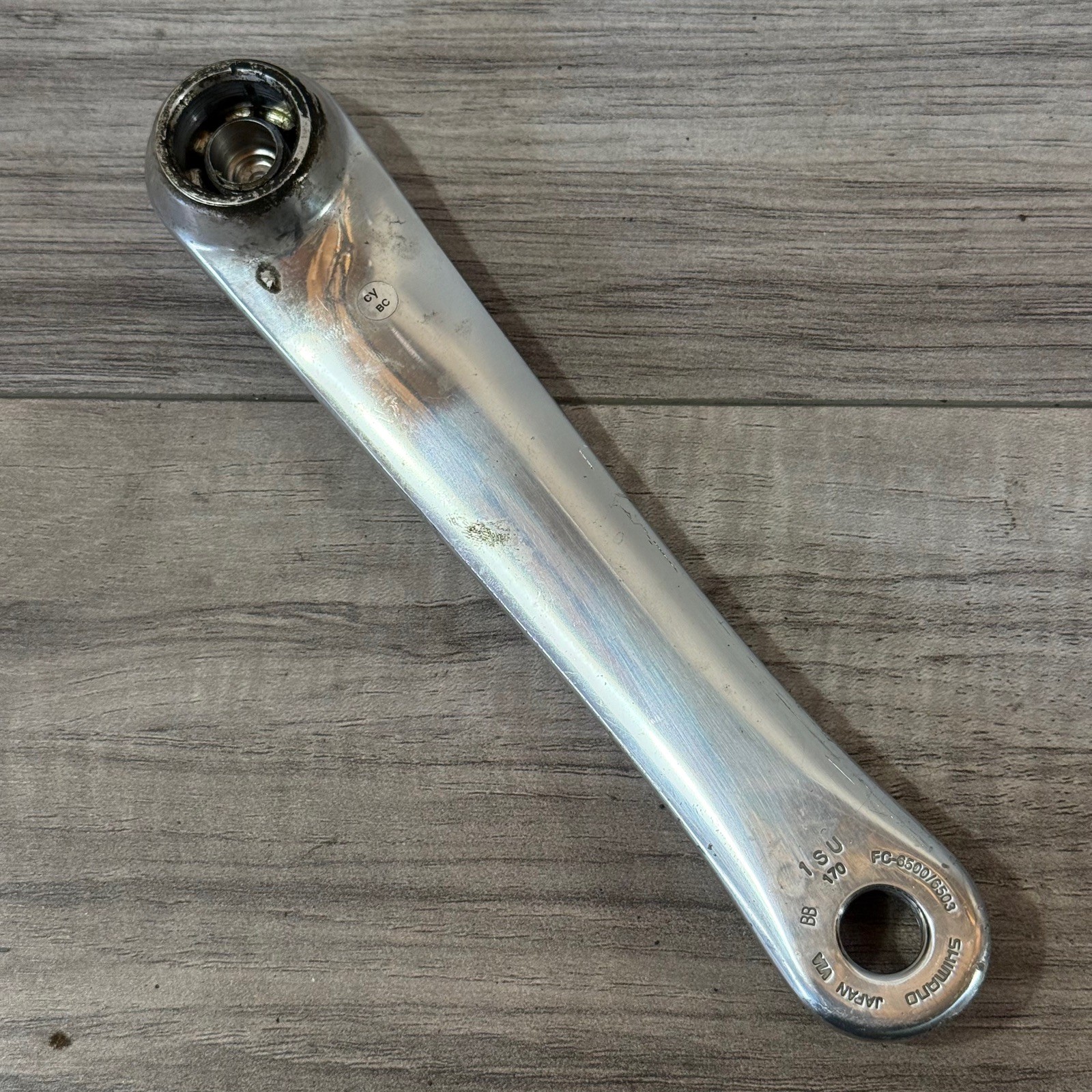 Shimano Ultegra FC-6500 9 Speed NON-DRIVE LEFT ONLY Crank Arm 170