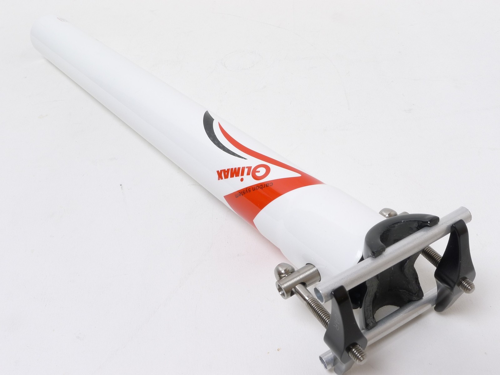 145g,34.9x350mm Climax SP02B 3K gloss carbon Seatpost Road MTB Bike White