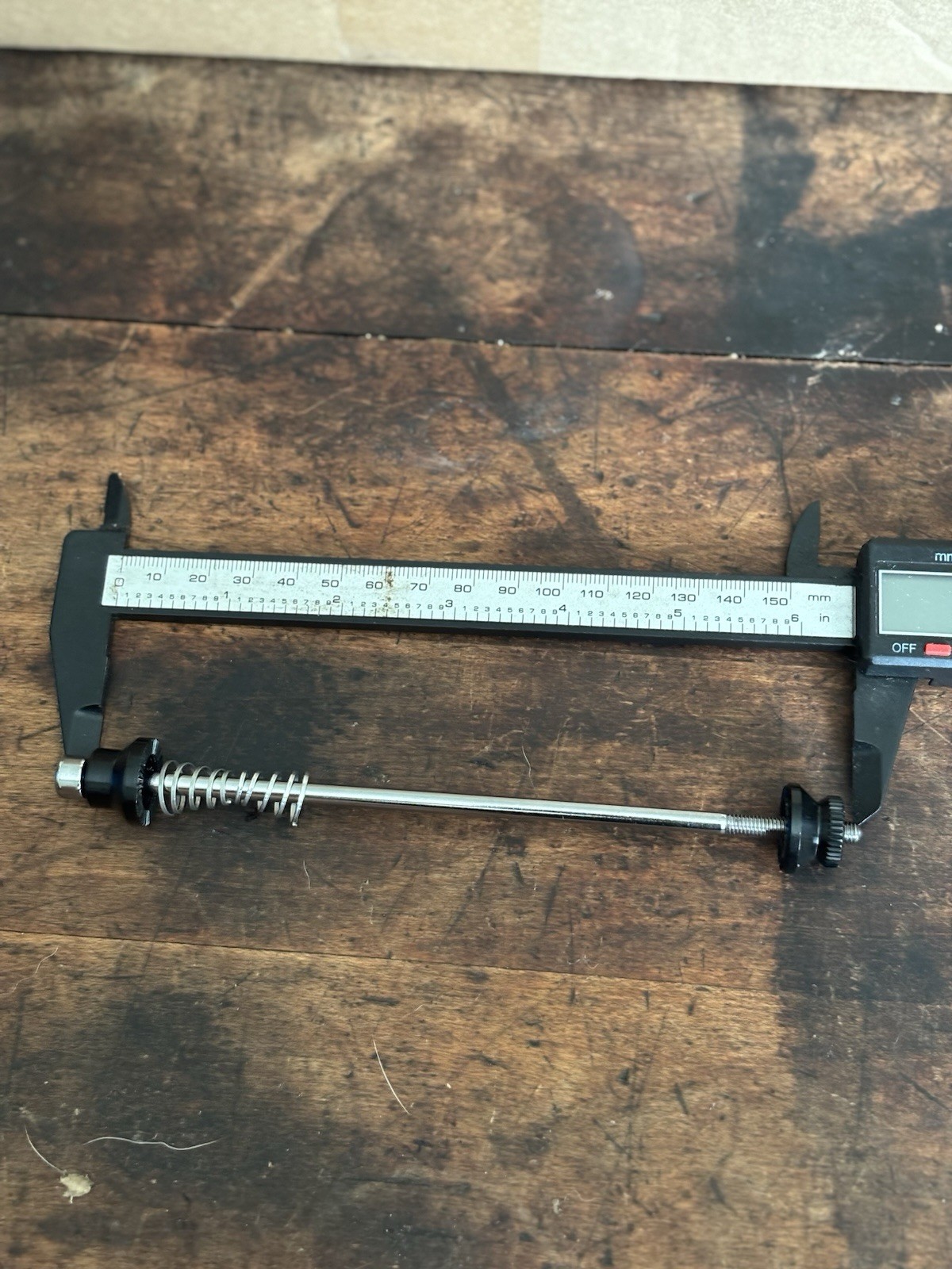 Vintage Nashbar Bolt-On Bike Skewer Set (2) NS-BOS-K- Front And Rear-