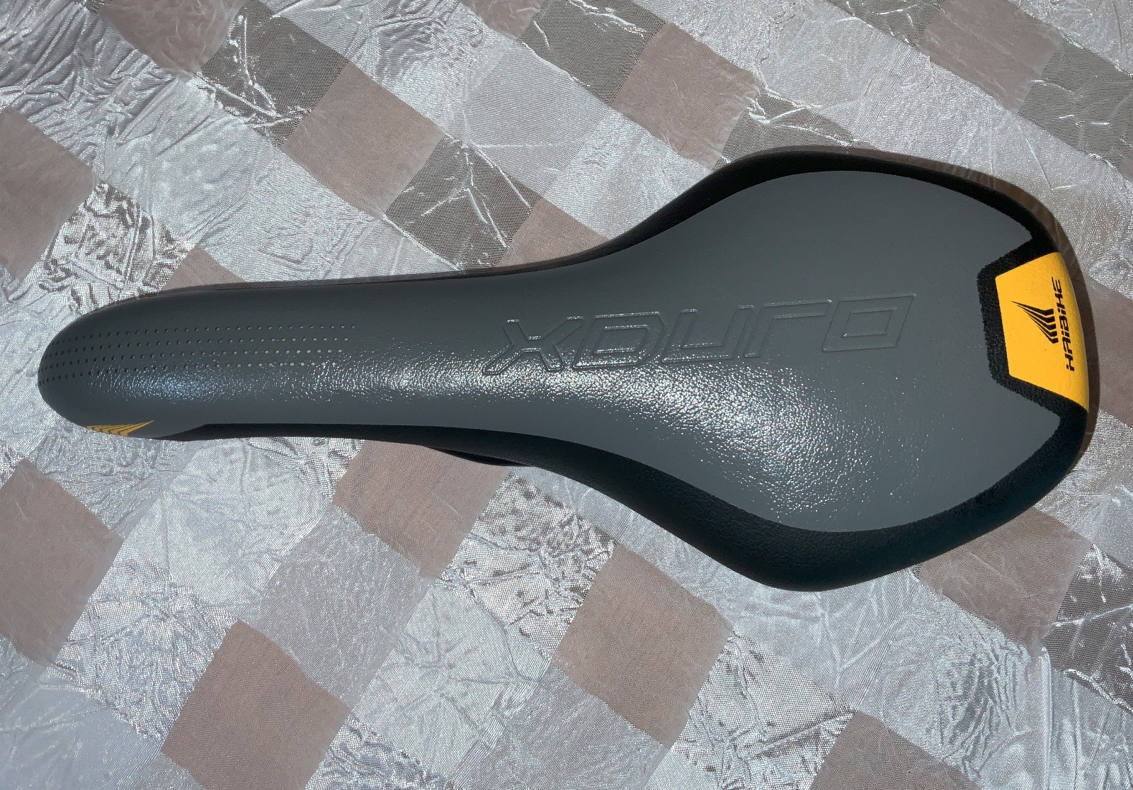 Velo Haibike XDuro Men’s Saddle Gray-Black-Yellow 9.9 Oz 280 Grams MTB Road Bike