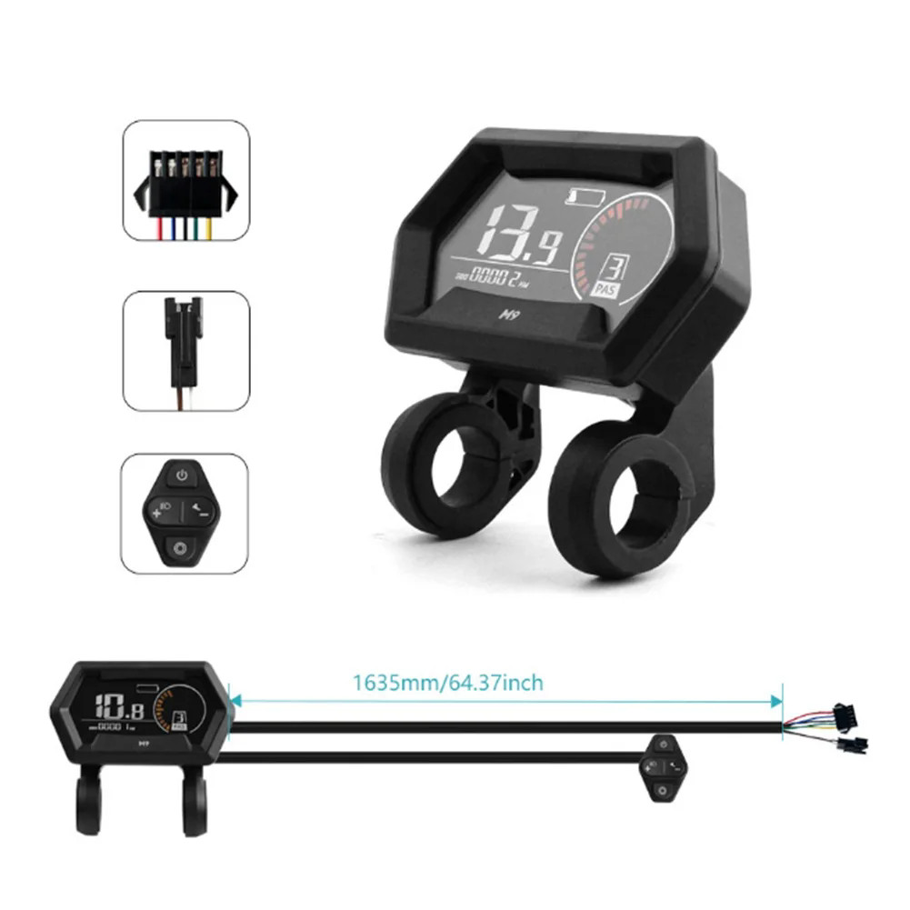 E-bike 40A 3-Mode Sine Wave Controller 36V 48V 1500W 2000W with LCD Display Set