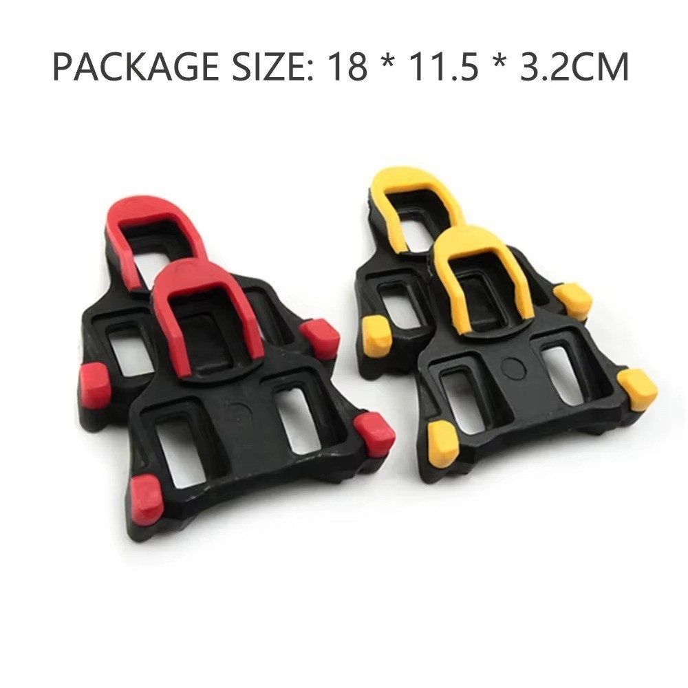 SPD-SL Road Bike Cleats Pedal Plates for Shimano Cycling Shoes Float Self-Lockin