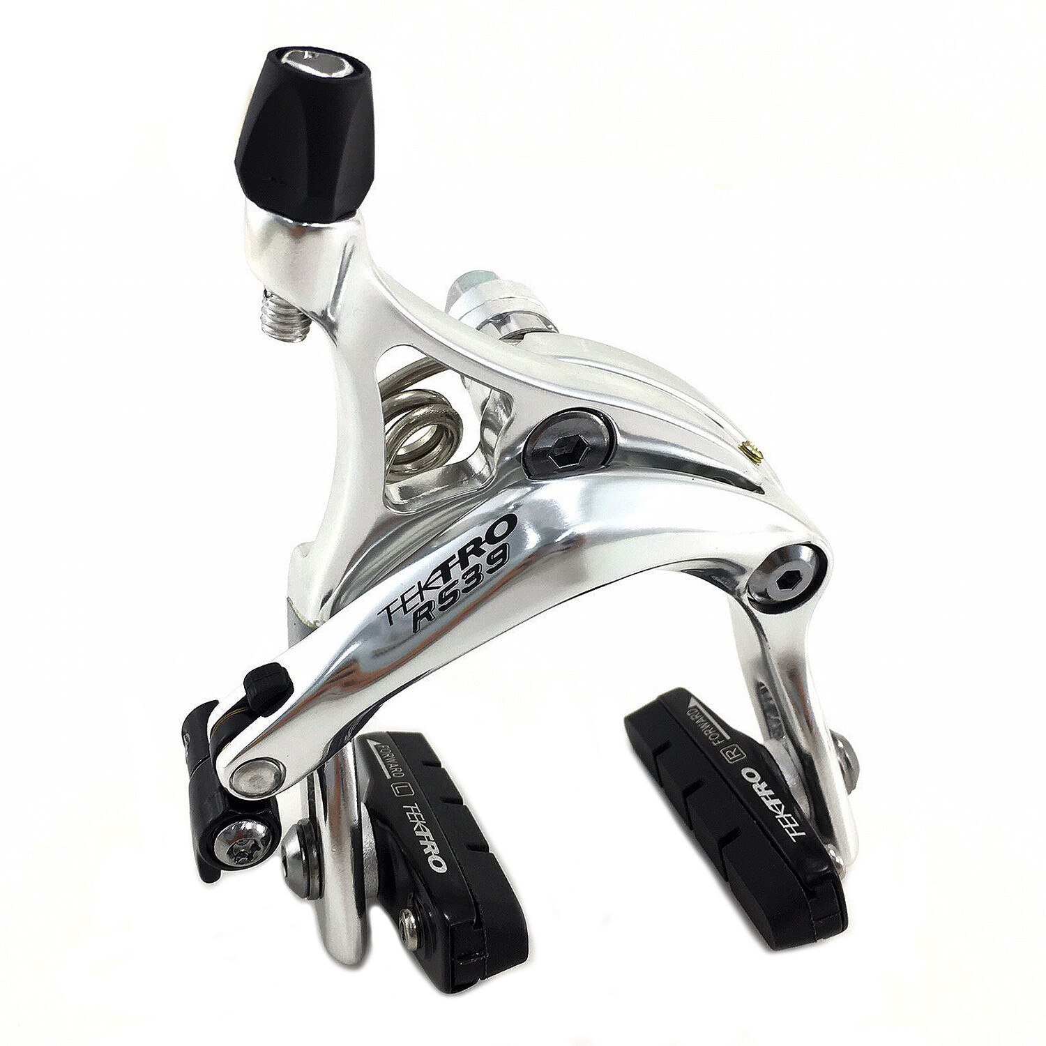 TEKTRO R539 Caliper Brake Set 47-59mm with QR Nutted Mount , Silver