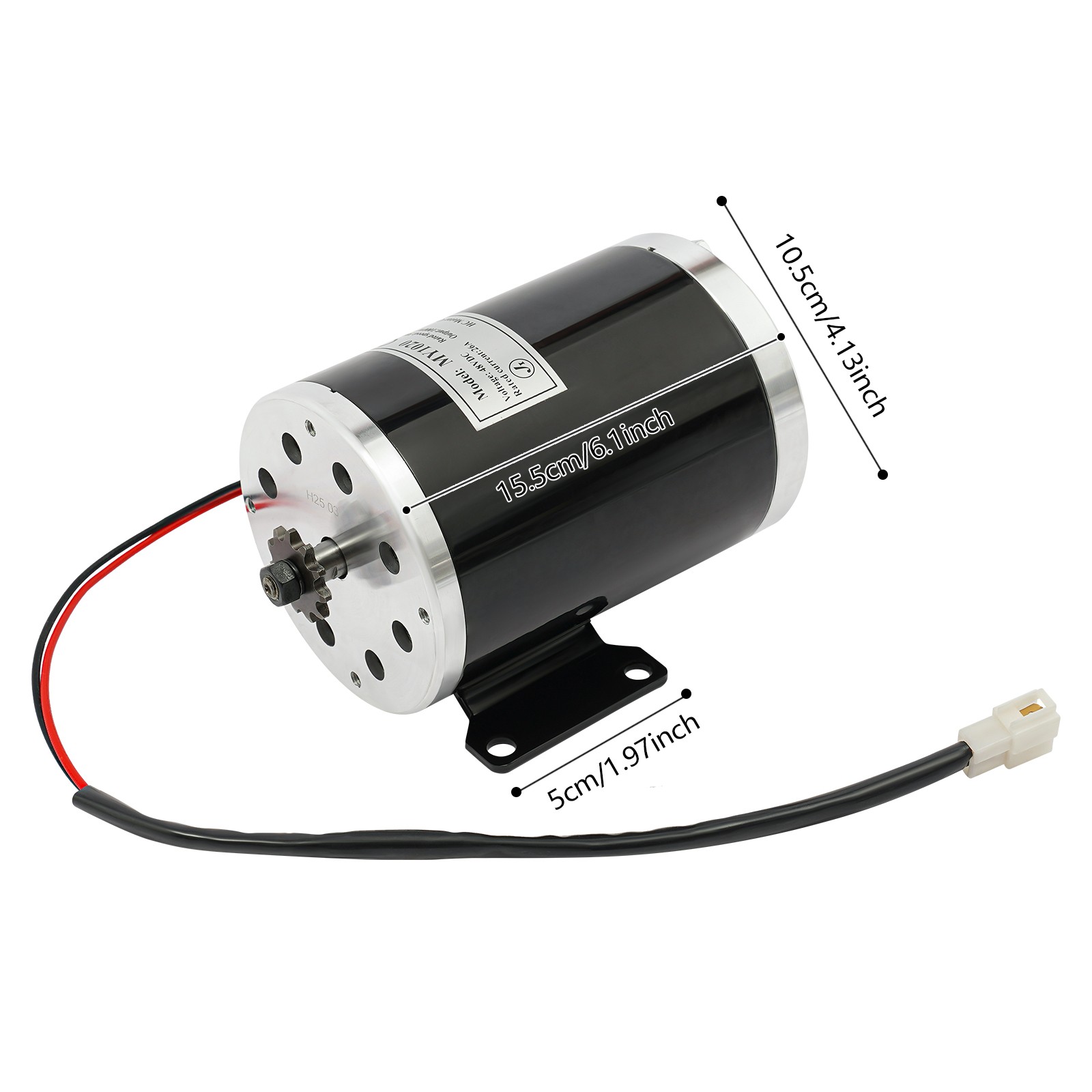 48V 1000W Brush Motor Controller Conversion Kit for Electric Bicycle ATV 3000rpm