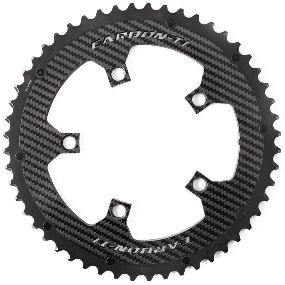 Carbon-Ti X-CarboRing EVO 110×5 Road Chainrings