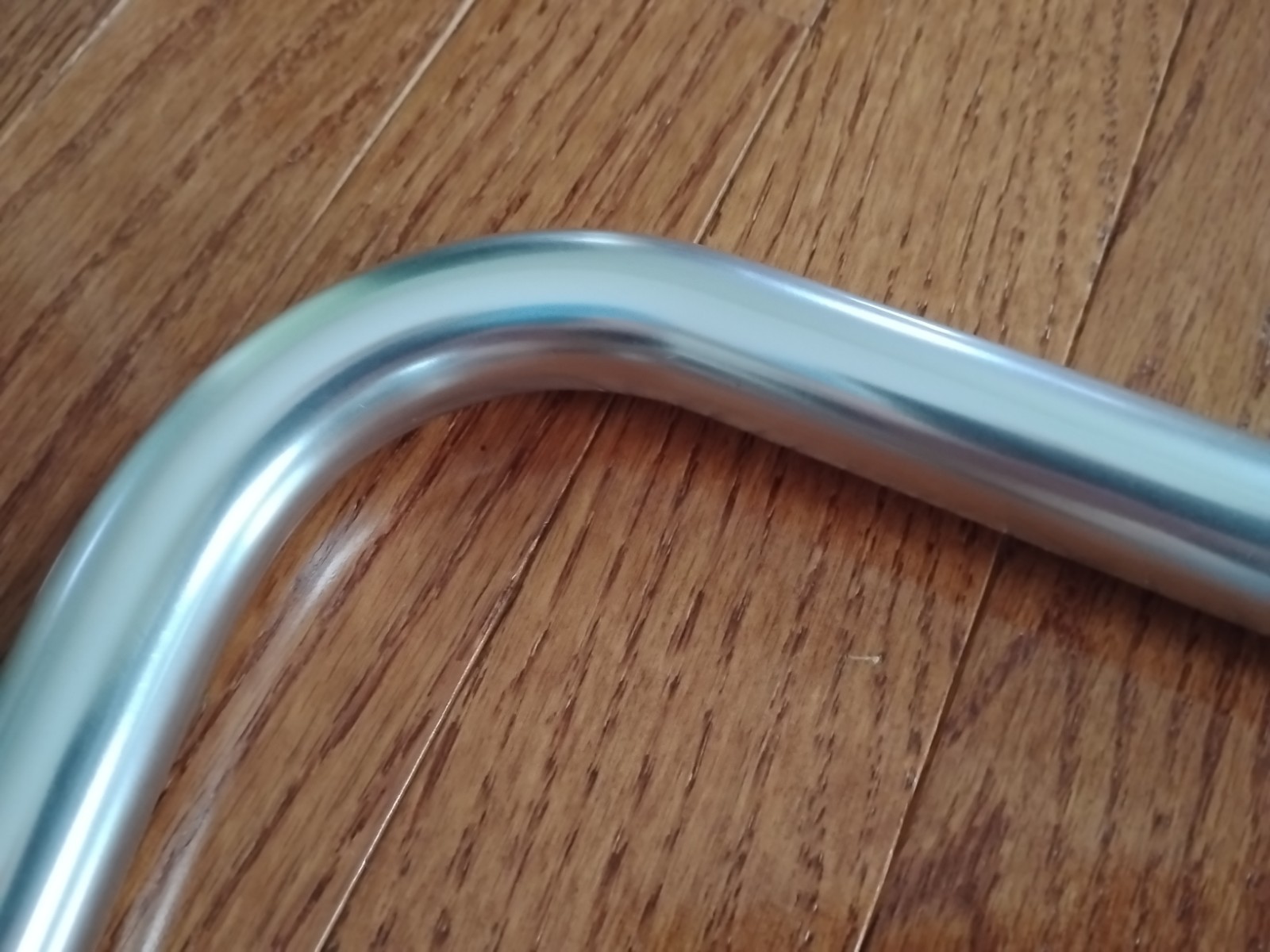 NITTO B263 Bullhorn Bar, 420 Length, 0 Drop, 112 Reach, φ25.4 Clamp, Silver NOS