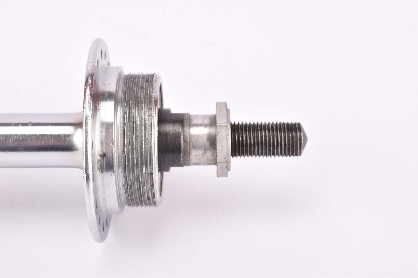 NOS Moyeux MAXI (MAXI-CAR) Chrome plated steel rear Hub with english thread BSA