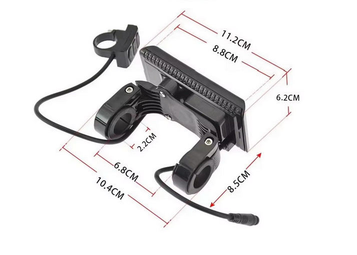 SW900 LCD Display Meter Control Panel 72V E-Bike 5 PINS SM