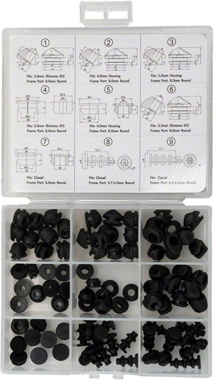 Unisex_Adult Frame Plug Combo Box Spare Parts, Black, One Size