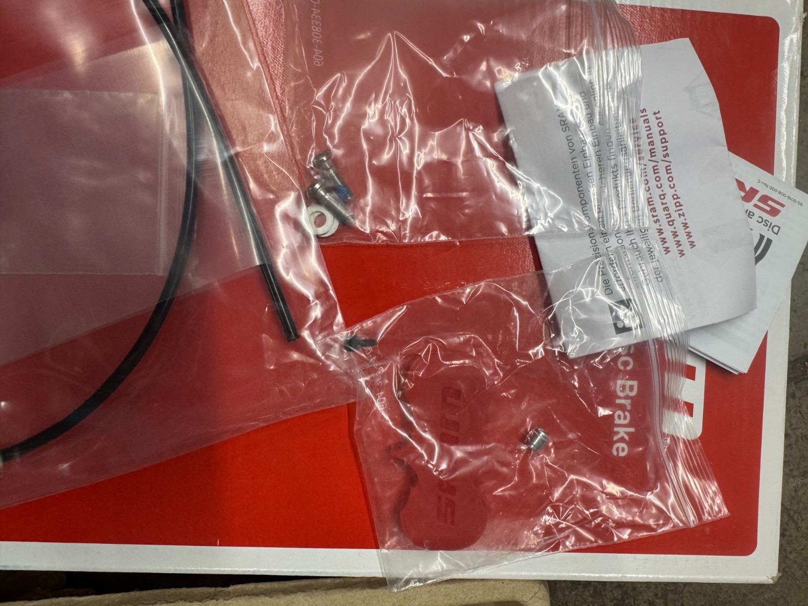 Rival 1 Disc Brake – SRAM Rival 1 Disc Brake and Lever – Left/Front, Hydraulic,