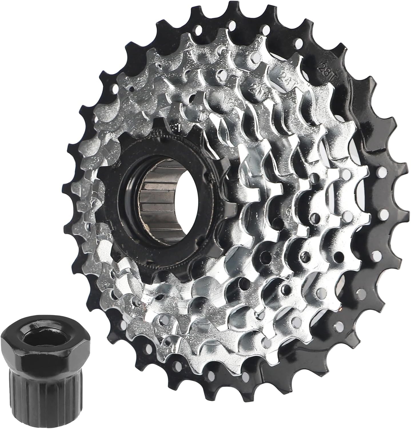7/8 Speed E-Bike Freewheel 11-28 Teeth/11-32 Teeth Screw On Multiple Freewheel T