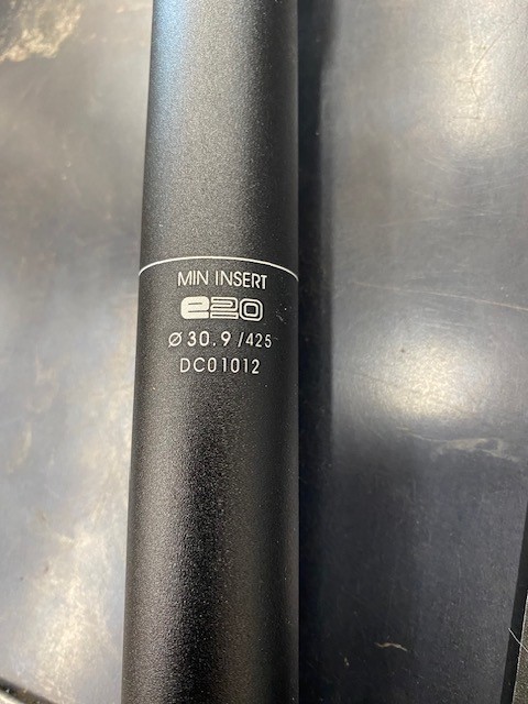 Ks E20 Dropper Seatpost External Routing 30.9 x 125 mm New