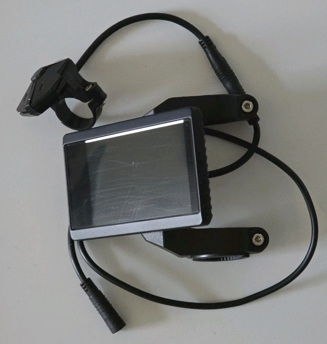 Ebike 850C LCD Display for Bafang Mid Drive Motor BBS02 BBSHD UART With Mount