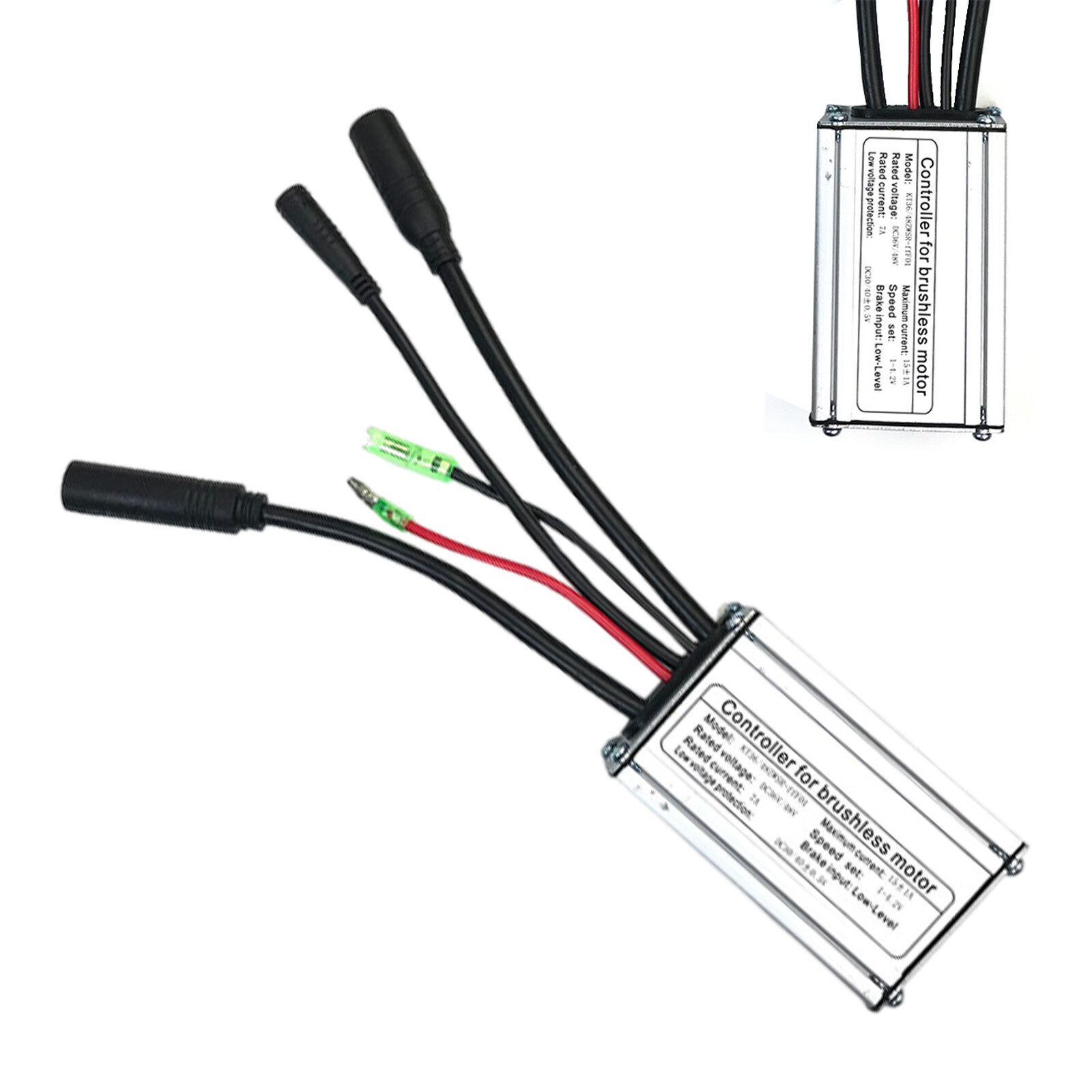 15A Waterproof Controller 36V/48V 250W/350W Brushless Hub Motor For E-bike