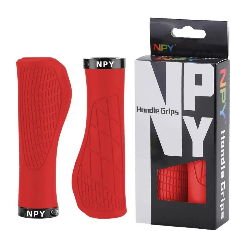 Bike Grips Rubber Mountain Bicycle MTB Handlebar Ergonomic Cycling Lock