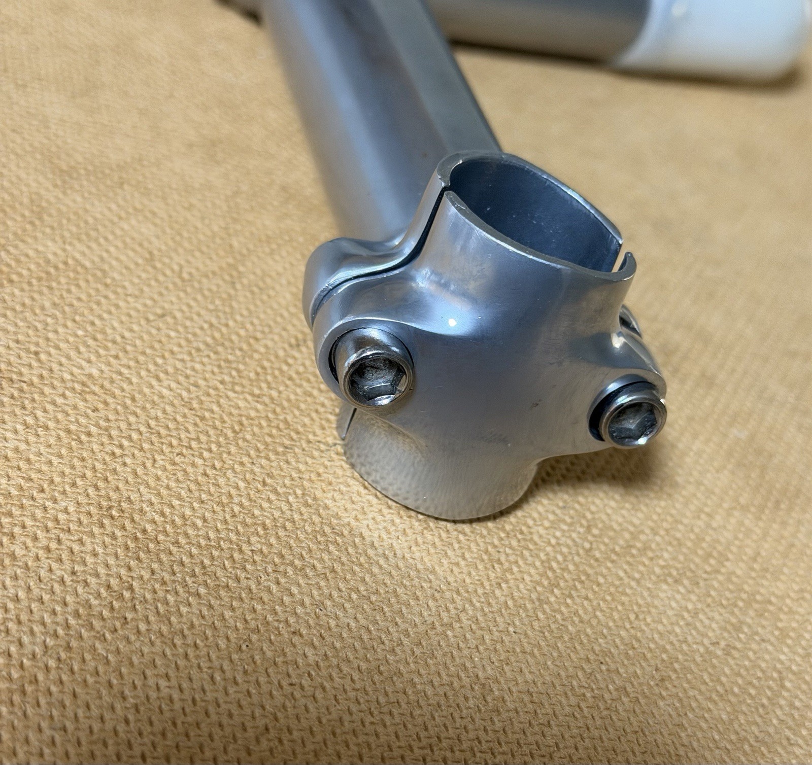 Vintage Chromoly Quill Stem 1 1/8” x 135mm Removable Face Plate 2-Bolt