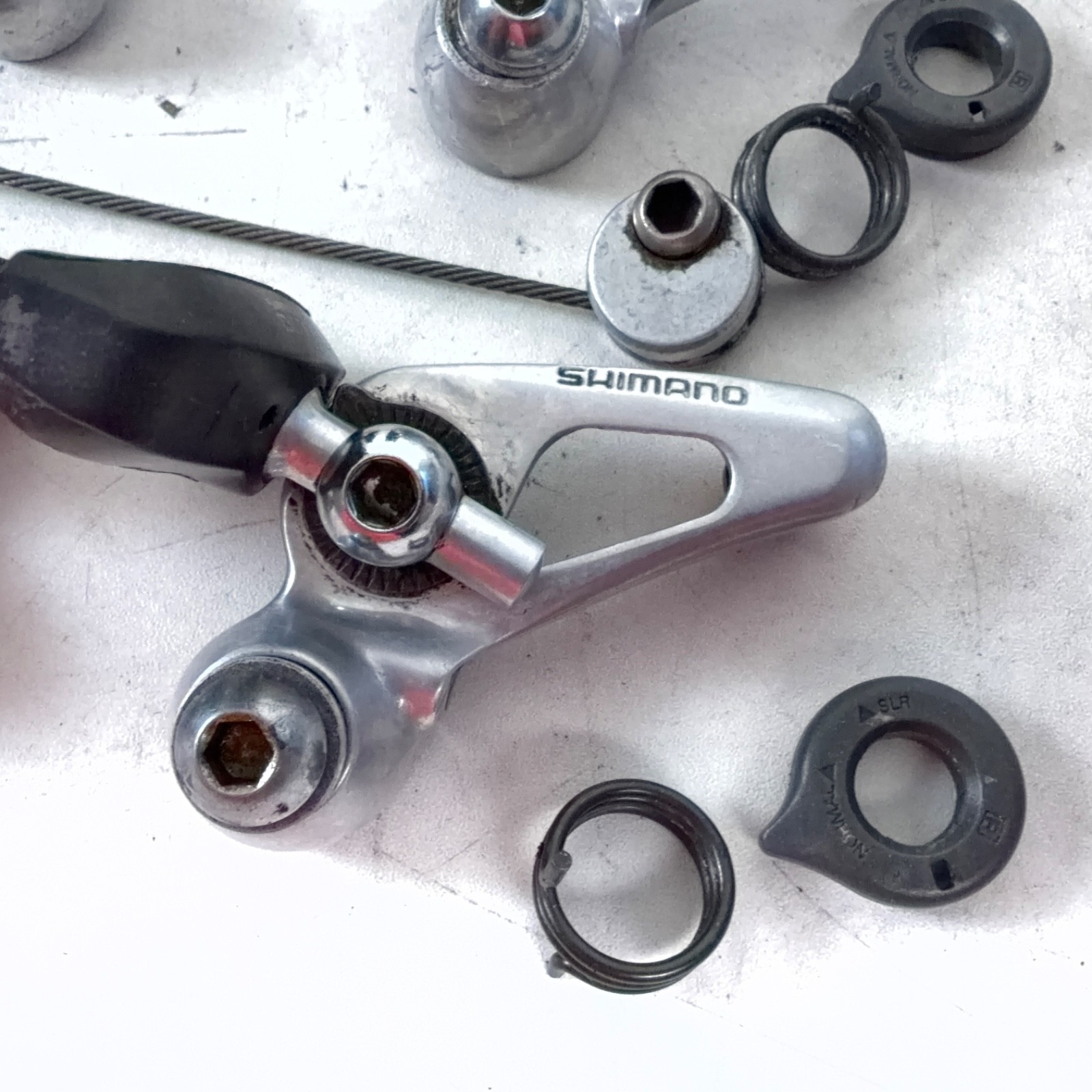 Shimano Vintage Deore XT BR-M732 Cantilever Brake Set F/R in Silver