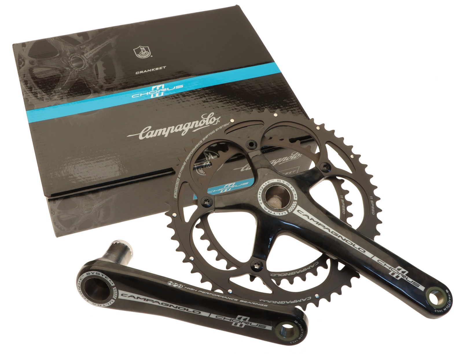 Campagnolo Chorus Carbon Crankset 53/39T 11 Speed 172.5mm 2011 NEW NOS