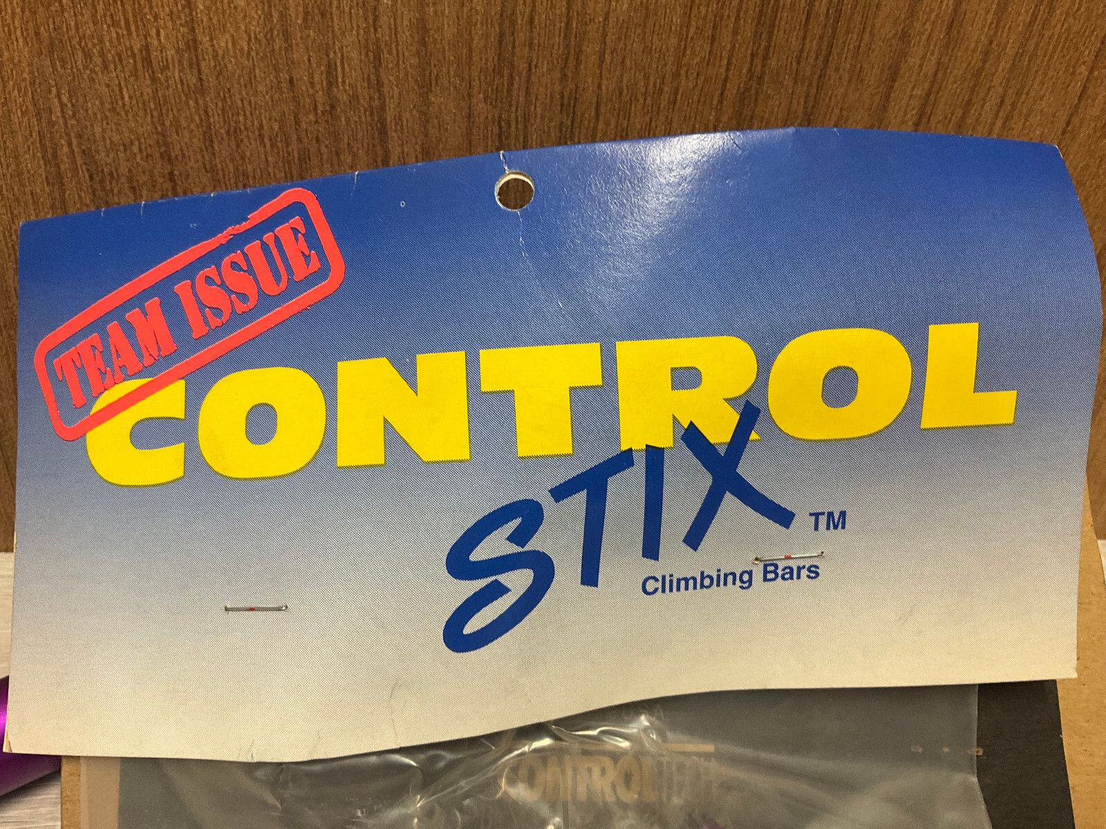 Vintage old school NOS Controltech USA TEAM ISSUE climbing bar STIX purple o.pack