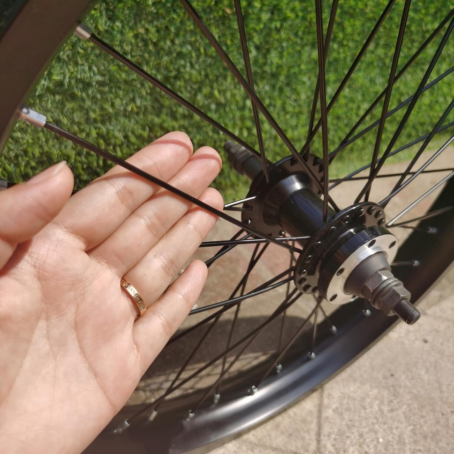 26″ Bike Spokes Rimset Double Wall Aluminum w/Freewheel &26″ Bike Fork w/Headset