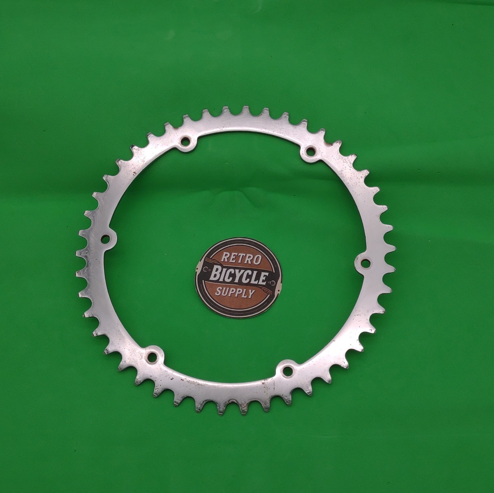 Vintage Road Bike Chainring 6x Bolt 157 mm 46 Tooth Cycling VS2 VL3 OV1