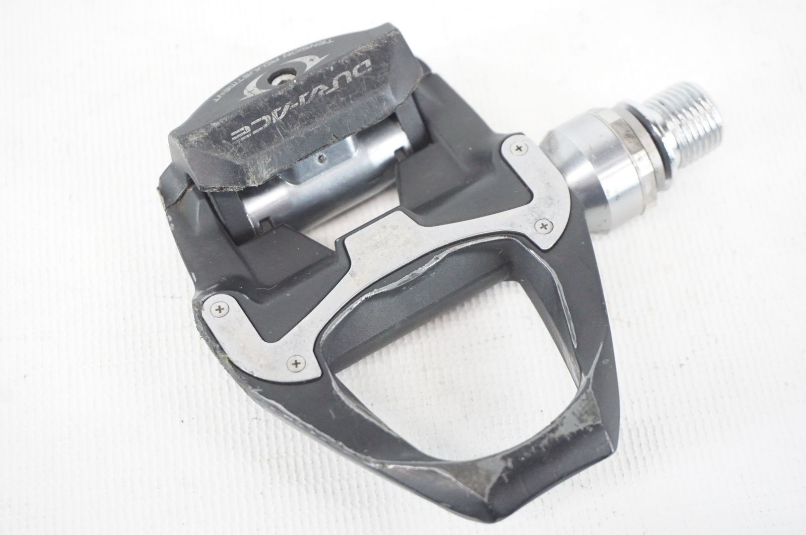 Shimano Dura-Ace PD-7900 SPD-SL Carbon Bike Pedals Pair Set Gray Used Japan