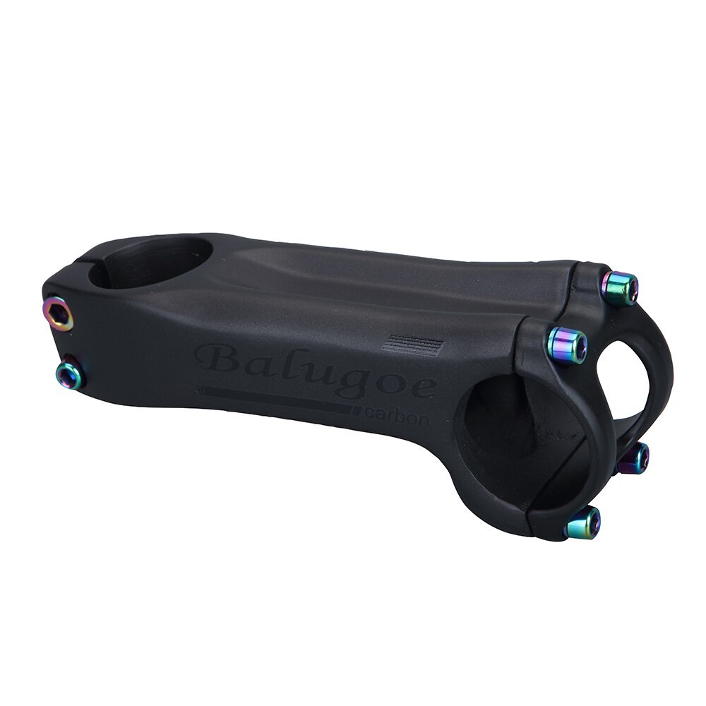 MTB Mountain Bike Carbon Fiber Stem 6/17 Degree Road Bicycle Stems 31.8*70-130mm