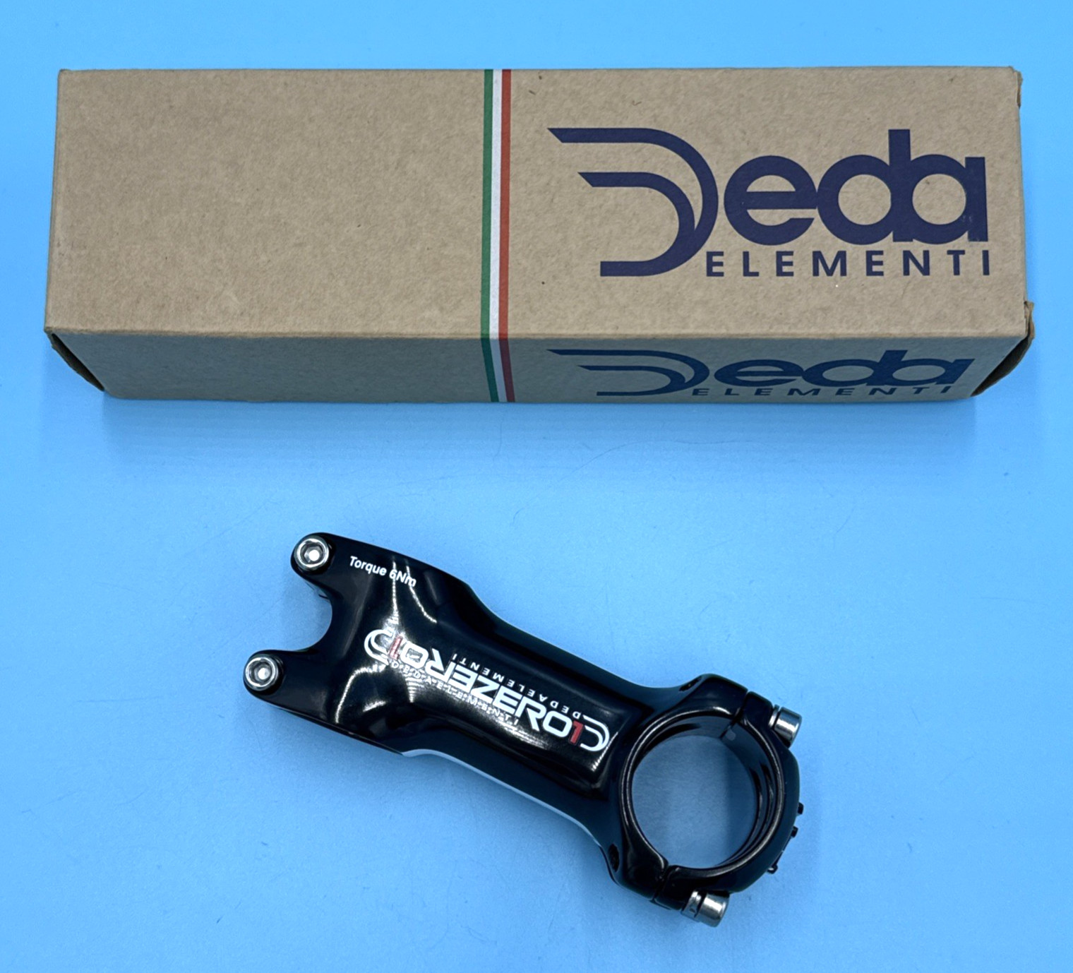 Deda Elementi Zero1 Stem 31.8mm 1-1/8″ Stem 80mm 82° NEW IN BOX