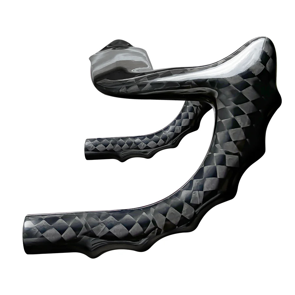 Carbon Fiber Track Road Bicycle Handlebar 325-405mm Fixed Bike Handlebar 31.8mm