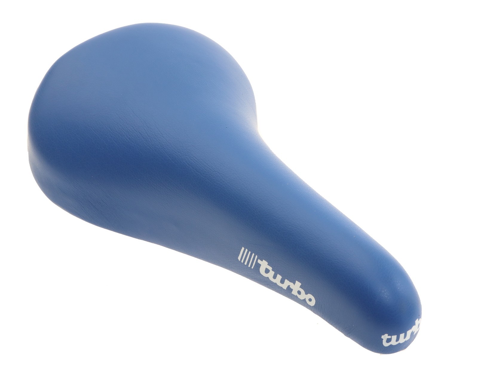 Selle Italia Turbo Leather Saddle Blue 90s Steel Rails RARE NEW in Box NOS