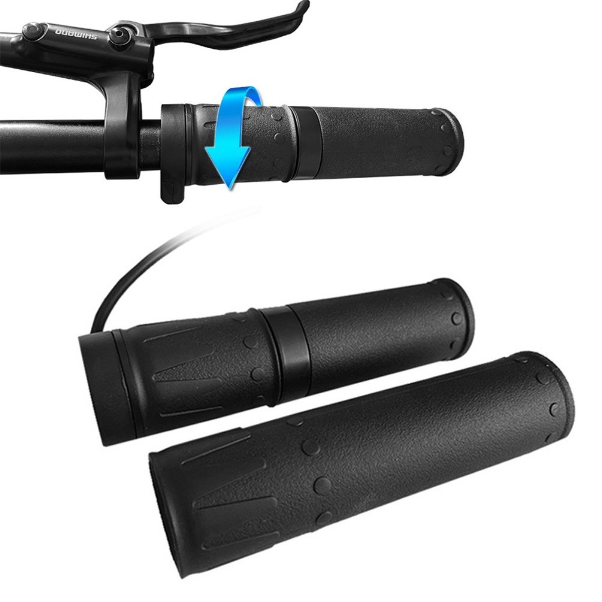 For 12V 24V 36V 48V 72V Electric Bike MTB Waterproof Twisting Throttle