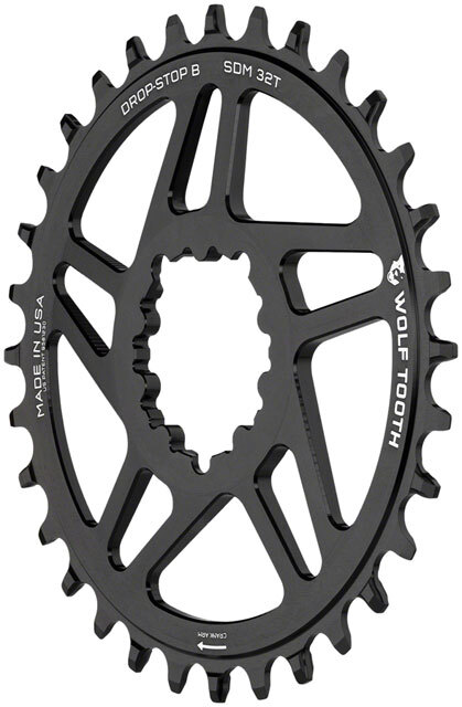Wolf Tooth Direct Mount Chainring – 36t, SRAM Direct Mount, Drop-Stop B, For SRA