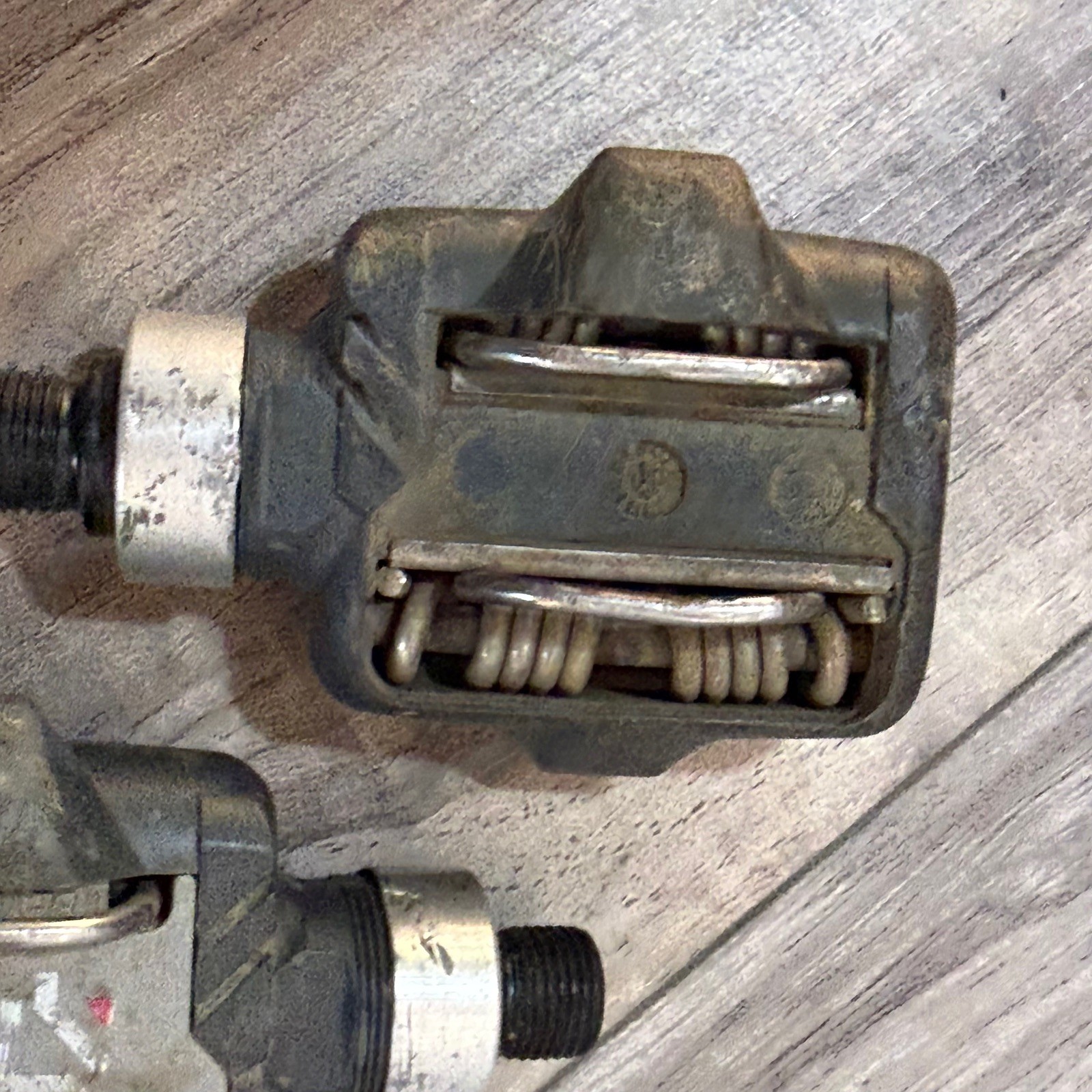 Time ATAC MTB Composite Mountain Bike Clipless Pedals Gray MISSING PLATFORM