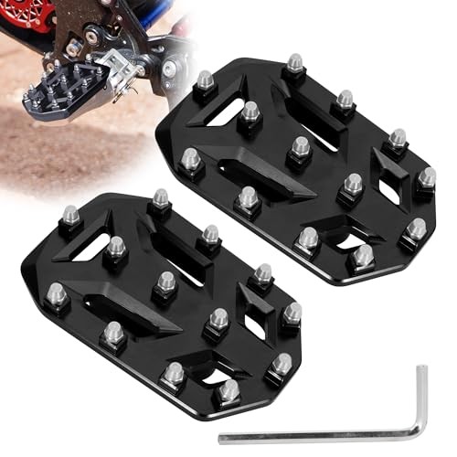 Dirt Bike Original Foot Pegs Extender Pedal 6061 Aluminum CNC Pedals Black