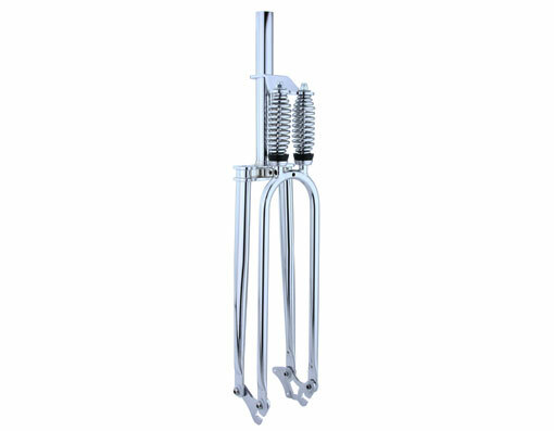 NEW Lowrider Dual CUDA 26″ Bicycle Fork 1 1/8″ Threadless 8353 Chrome