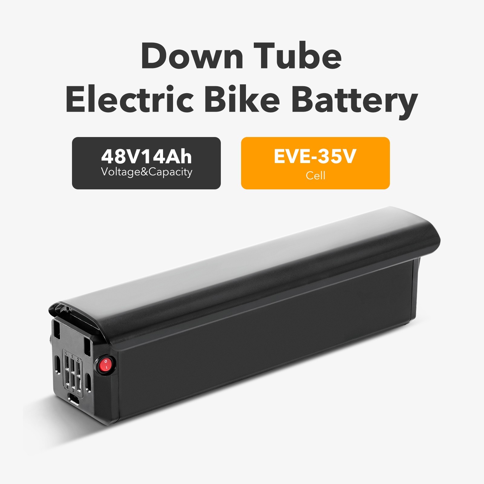 48V14Ah Ranger-S Spare Battery Horizon Electric Bike Battery for Heybike