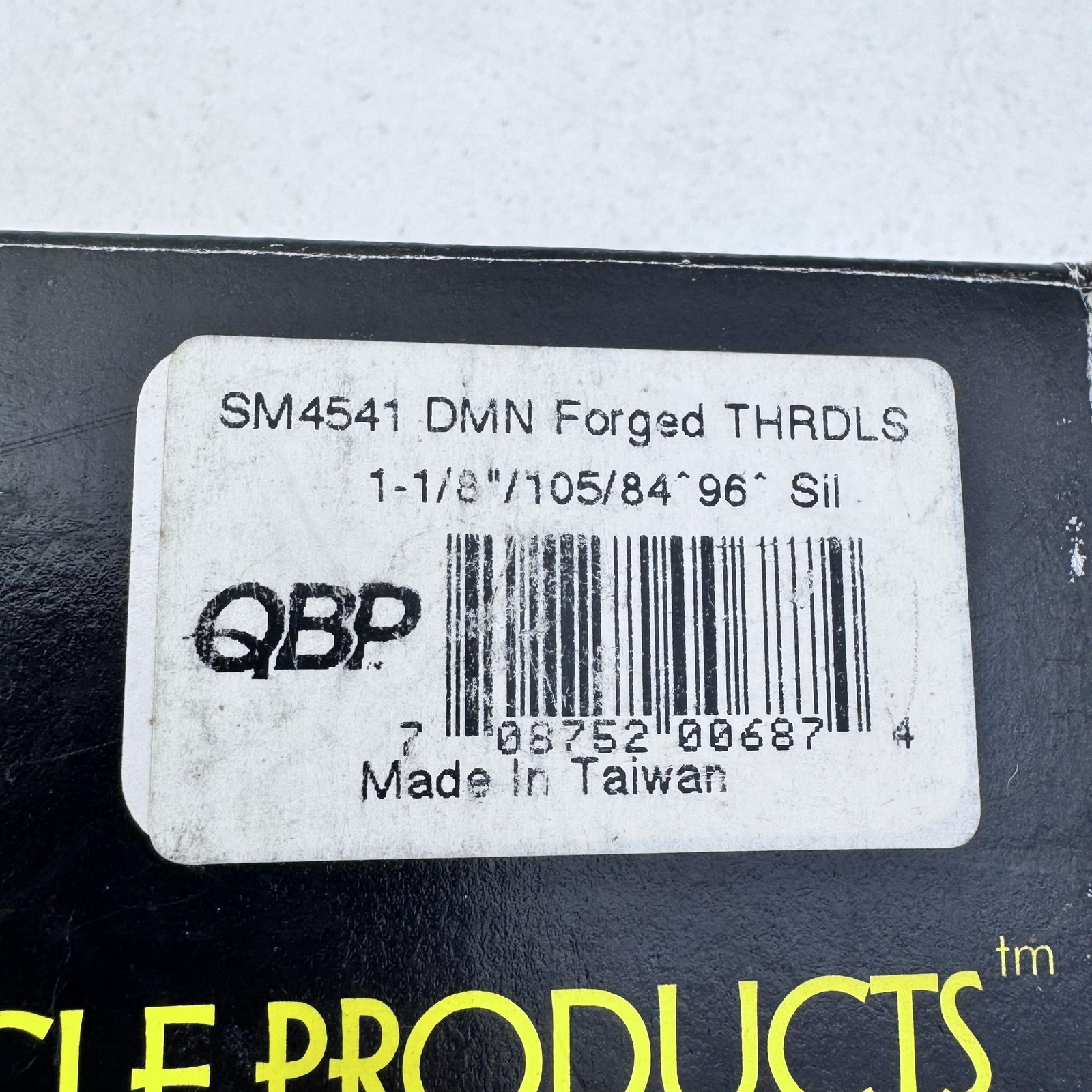Dimension Threadless Stem 11/8 105/84mm Silver Forged Alloy QBP SM4541 DMN A47