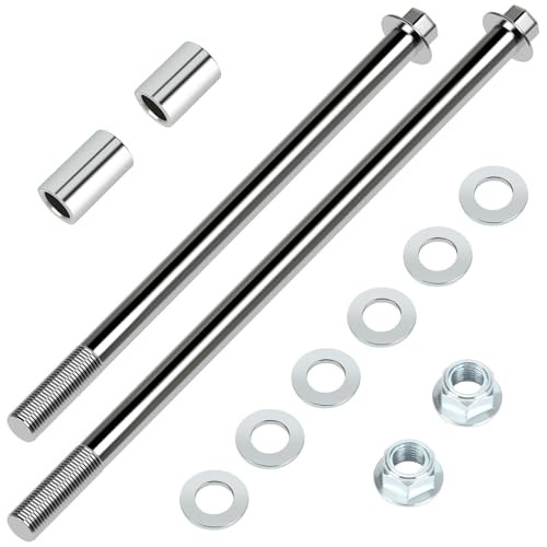 12mm 270mm Mini Bike Rear Axle Kit + 225mm Front Wheel Axle 270mm + 225mm