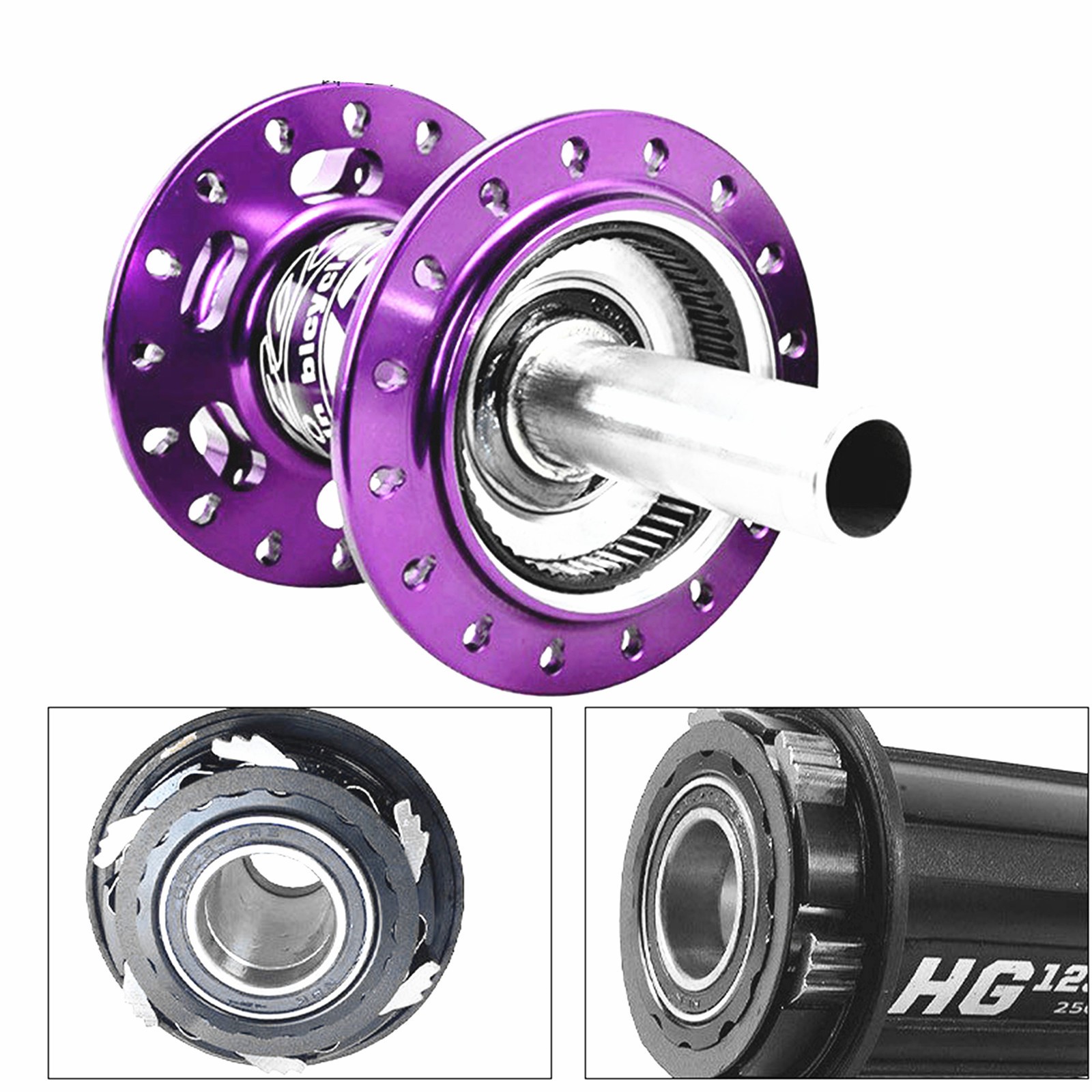 Mountian bike Hub Set 32H Quick Release Disc Brake for 8-12S,100x5mm+135x5mm