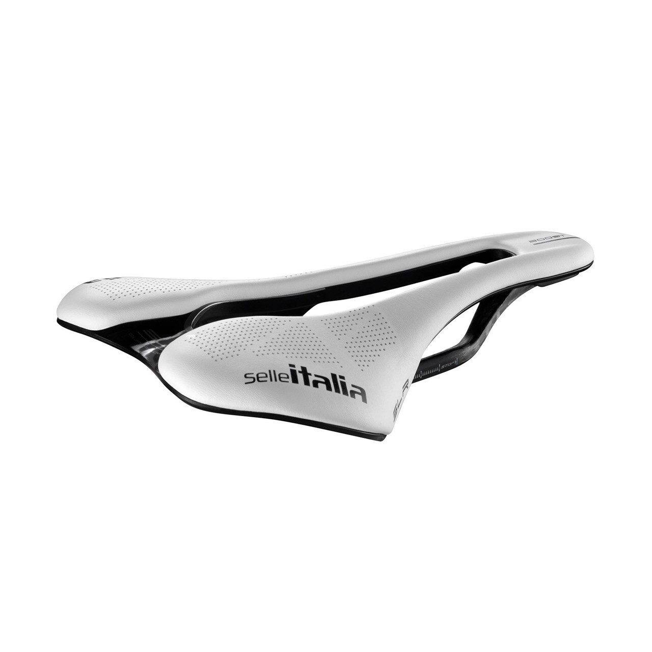 Selle Italia saddle SLR BOOST SUPERFLOW KIT CARBONIO L3 size WHITE carbon rails